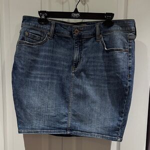Torrid Classic Blue Denim Skirt